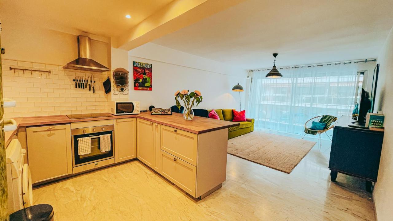Ferienwohnung Elegant, Spacious, Central Nizza Exterior foto